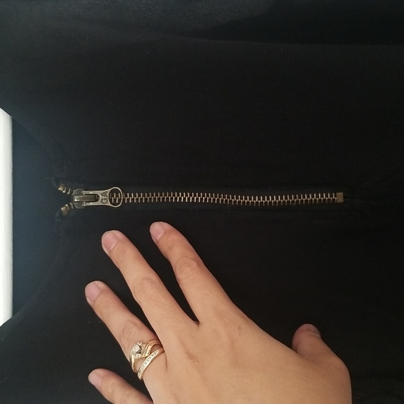 Garage Black Halter Crop Top with Side Cut Out Design - Picture 6 of 8